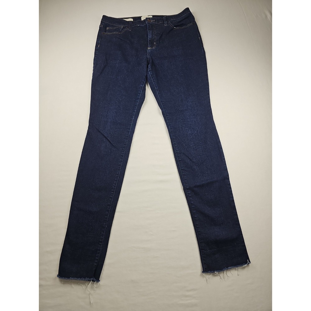 Universal Thread Women's Size 12/ 31 R High Rise Skinny Denim Blue Jeans